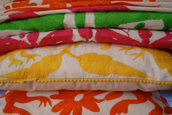 Embroidered Mexican Textiles, Otomi