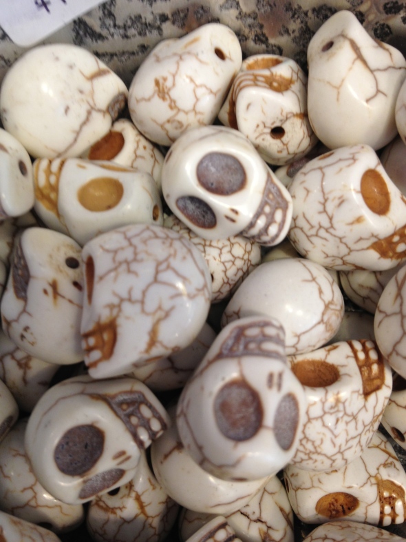 Mexican Skull Beads
