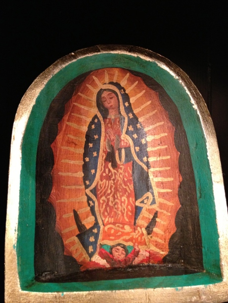 Virgen de Guadalupe Wall Hanging Plate