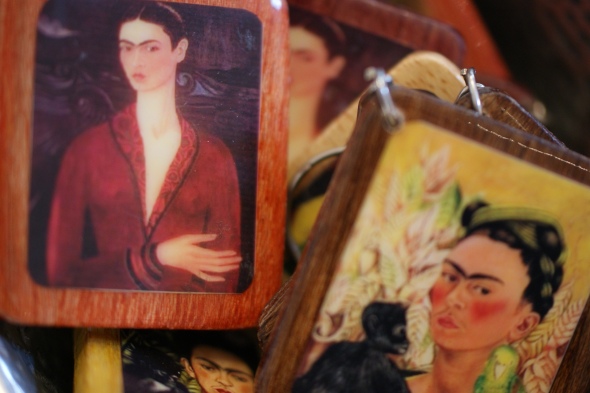 Key chains with Frida Kahlo Images